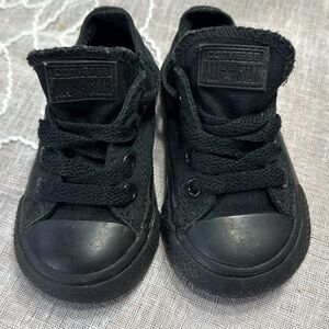 Converse Chuck Taylor Kids Black All Star Mino Shoes